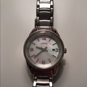 Woman’s fossil watch